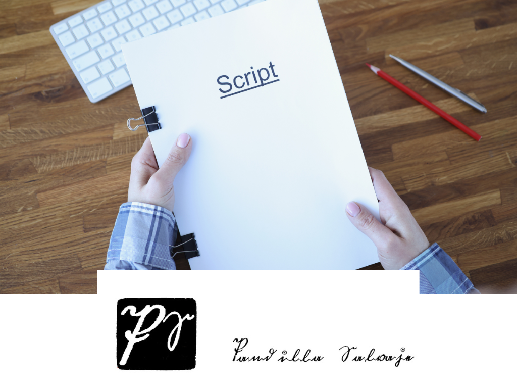 Pasos para escribir un guion de cine.